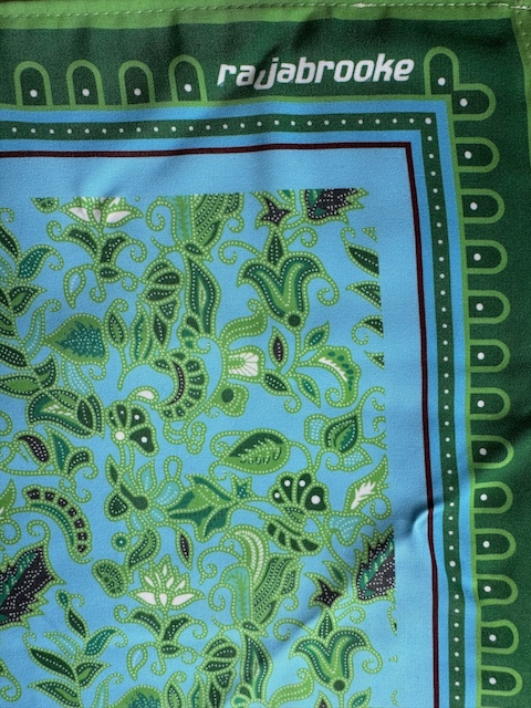 RAJABROOKE / ASIAN BATIK 超撥水FUROSHIKI - LT.BLUE - 画像 (3)